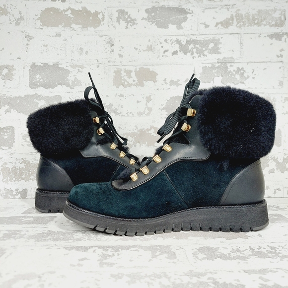 NEW Cole Haan Zerogrand Explore Upstate Hiker Water Proof Leather Boots W773 - Picture 6 of 14